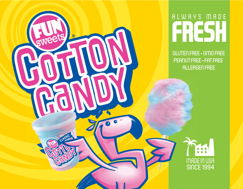 Fun Sweets Cotton Candy Smiles Guaranteed 3153